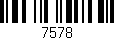 Código de barras (EAN, GTIN, SKU, ISBN): '7578'
