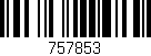 Código de barras (EAN, GTIN, SKU, ISBN): '757853'