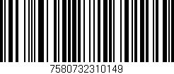 Código de barras (EAN, GTIN, SKU, ISBN): '7580732310149'