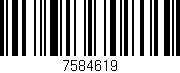 Código de barras (EAN, GTIN, SKU, ISBN): '7584619'