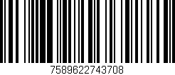 Código de barras (EAN, GTIN, SKU, ISBN): '7589622743708'
