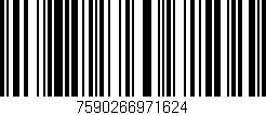 Código de barras (EAN, GTIN, SKU, ISBN): '7590266971624'