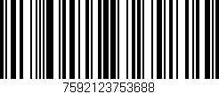Código de barras (EAN, GTIN, SKU, ISBN): '7592123753688'