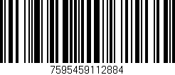 Código de barras (EAN, GTIN, SKU, ISBN): '7595459112884'