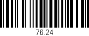 Código de barras (EAN, GTIN, SKU, ISBN): '76.24'
