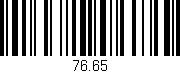 Código de barras (EAN, GTIN, SKU, ISBN): '76.65'