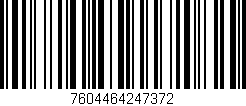 Código de barras (EAN, GTIN, SKU, ISBN): '7604464247372'