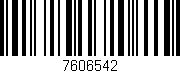 Código de barras (EAN, GTIN, SKU, ISBN): '7606542'