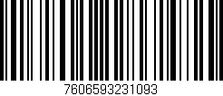 Código de barras (EAN, GTIN, SKU, ISBN): '7606593231093'