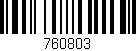 Código de barras (EAN, GTIN, SKU, ISBN): '760803'