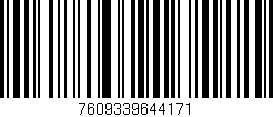 Código de barras (EAN, GTIN, SKU, ISBN): '7609339644171'