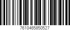 Código de barras (EAN, GTIN, SKU, ISBN): '7610465850527'