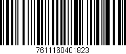 Código de barras (EAN, GTIN, SKU, ISBN): '7611160401823'