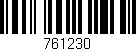 Código de barras (EAN, GTIN, SKU, ISBN): '761230'