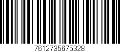 Código de barras (EAN, GTIN, SKU, ISBN): '7612735675328'