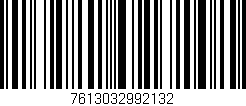 Código de barras (EAN, GTIN, SKU, ISBN): '7613032992132'