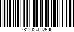 Código de barras (EAN, GTIN, SKU, ISBN): '7613034092588'