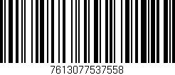 Código de barras (EAN, GTIN, SKU, ISBN): '7613077537558'
