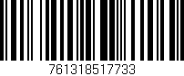 Código de barras (EAN, GTIN, SKU, ISBN): '761318517733'