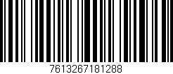 Código de barras (EAN, GTIN, SKU, ISBN): '7613267181288'