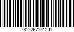Código de barras (EAN, GTIN, SKU, ISBN): '7613267181301'