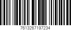 Código de barras (EAN, GTIN, SKU, ISBN): '7613267197234'