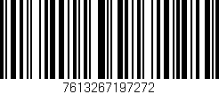 Código de barras (EAN, GTIN, SKU, ISBN): '7613267197272'