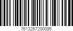 Código de barras (EAN, GTIN, SKU, ISBN): '7613267200095'