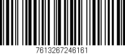 Código de barras (EAN, GTIN, SKU, ISBN): '7613267246161'