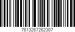 Código de barras (EAN, GTIN, SKU, ISBN): '7613267262307'