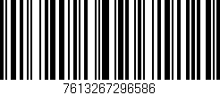 Código de barras (EAN, GTIN, SKU, ISBN): '7613267296586'