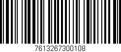 Código de barras (EAN, GTIN, SKU, ISBN): '7613267300108'