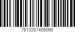 Código de barras (EAN, GTIN, SKU, ISBN): '7613267405568'