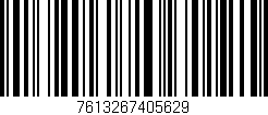 Código de barras (EAN, GTIN, SKU, ISBN): '7613267405629'