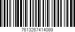 Código de barras (EAN, GTIN, SKU, ISBN): '7613267414089'