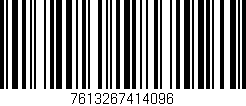 Código de barras (EAN, GTIN, SKU, ISBN): '7613267414096'