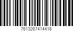 Código de barras (EAN, GTIN, SKU, ISBN): '7613267414416'