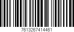 Código de barras (EAN, GTIN, SKU, ISBN): '7613267414461'