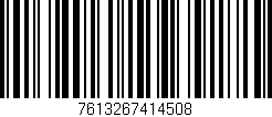 Código de barras (EAN, GTIN, SKU, ISBN): '7613267414508'