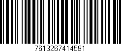 Código de barras (EAN, GTIN, SKU, ISBN): '7613267414591'