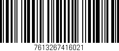 Código de barras (EAN, GTIN, SKU, ISBN): '7613267416021'