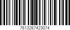 Código de barras (EAN, GTIN, SKU, ISBN): '7613267423074'