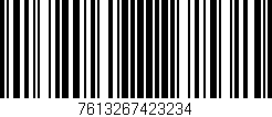 Código de barras (EAN, GTIN, SKU, ISBN): '7613267423234'