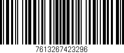 Código de barras (EAN, GTIN, SKU, ISBN): '7613267423296'