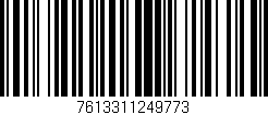 Código de barras (EAN, GTIN, SKU, ISBN): '7613311249773'