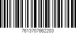 Código de barras (EAN, GTIN, SKU, ISBN): '7613707862203'