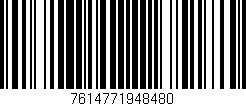 Código de barras (EAN, GTIN, SKU, ISBN): '7614771948480'