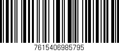 Código de barras (EAN, GTIN, SKU, ISBN): '7615406985795'