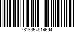 Código de barras (EAN, GTIN, SKU, ISBN): '7615654914684'