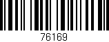 Código de barras (EAN, GTIN, SKU, ISBN): '76169'
